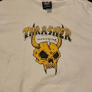 2 Thrasher shirts. Size large. Never worn but washed.